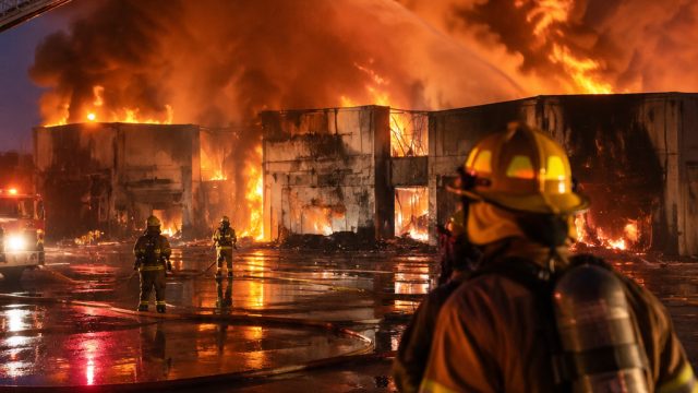 Firefighters Continue Battle Against Prolonged Warehouse Blaze in L.A. | judi qq dewa, ini168 slot