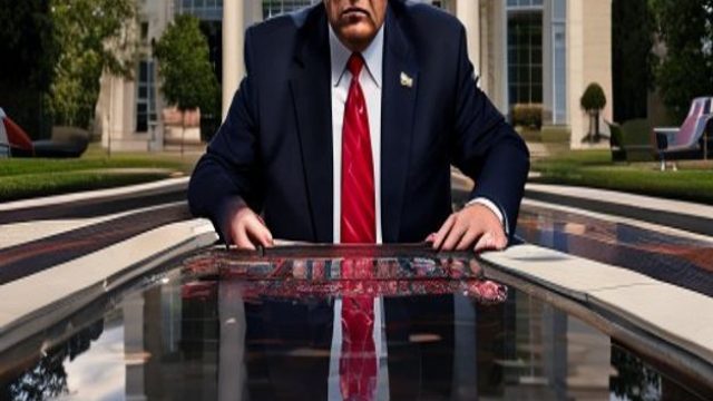 Former President Trump Threatens Legal Action Over Reflecting Pool Coverage