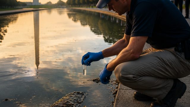 New Findings Raise Questions About Vandalism Claims at Reflecting Pool