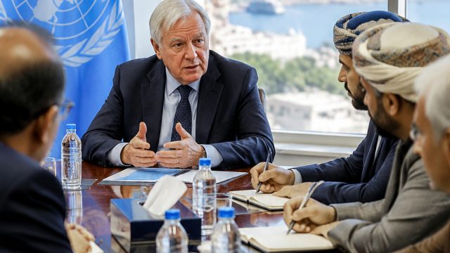 UN Envoy's Office Engages in Vital Discussions on Yemen's Future | rtp bintaro88, luas bola berongga
