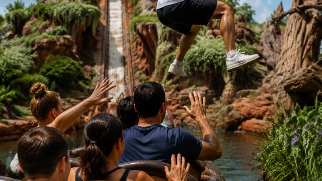 Incident at Disneyland: Guest's Dangerous Stunt on Tiana's Bayou Adventure | hacker togel terbaru, b