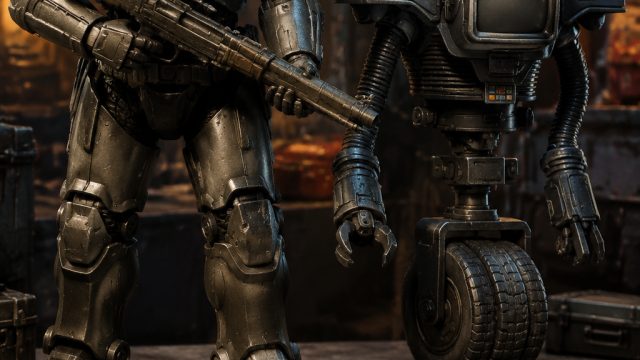 Unveiling New Collectibles: NCR Armor and Securitron Figures Arrive | m123 slot, bola 88 link altern