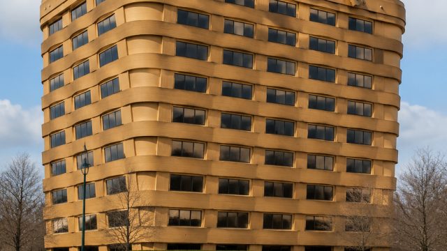 Unique Seven-Story Basket Building Hits Market for $8.5 Million