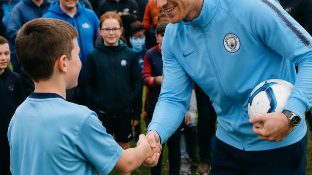 Man City Fans Strengthen Community Ties in Donegal